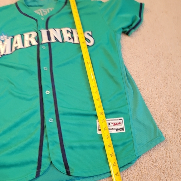 Seattle Mariners MLB Baseball Jersey Griffey Jr. #24 Size 44 - Picture 8 of 11
